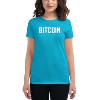 WOMEN'S BITCOIN SHORT SLEEVE SHIRT